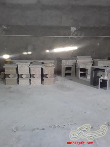 تولید وفروش کلیه تزئینات سنگ گنجی