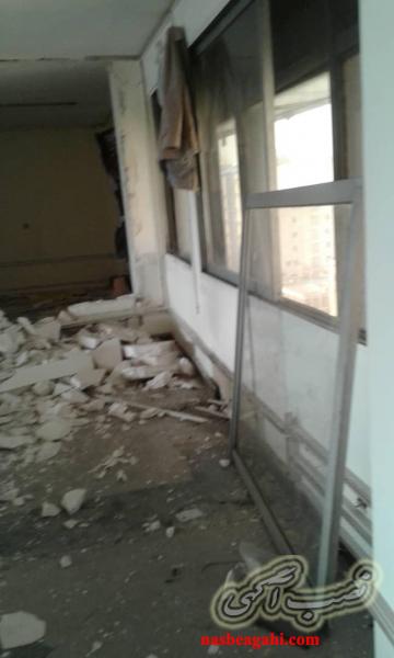 تخریب ساختمان کلنگی و خرید وسایل آن در پنجره در حیات