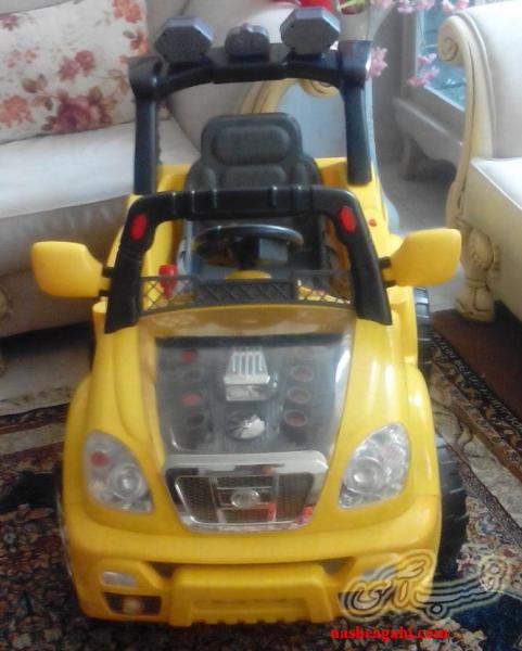 ماشین شارژی شاسی دوموتوره موزیکال پرقدرت