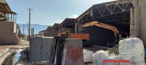 تخریب و خاکبرداری در شیراز