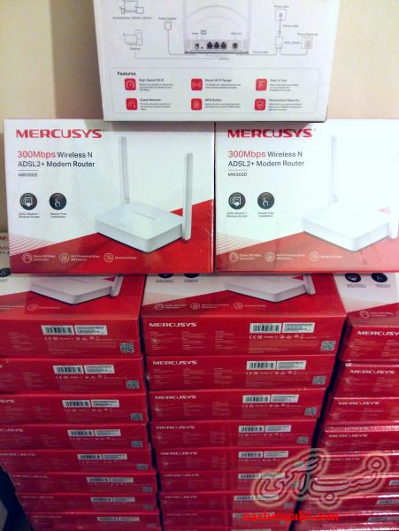 مودم وای فای آکبند نو پلمپ دوآنتن ADSL