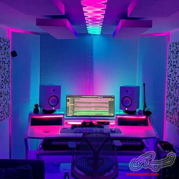 ساخت آهنگ و آلبوم موسیقی در  استودیوهای تخصصی