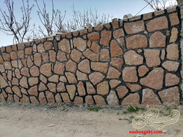 روشن نصب سنگ لاشه  09192861411