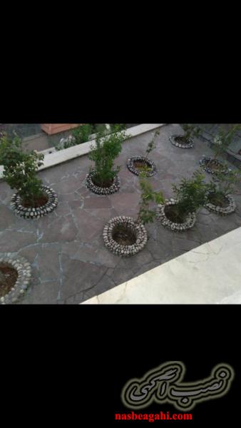 روشن نصب سنگ لاشه  09192861411