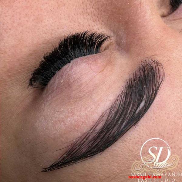 کلاس آموزش لیفت ابرو هالیوودی