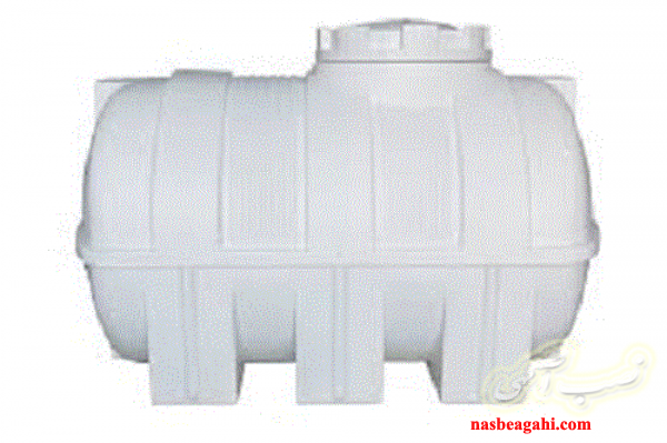 مخزن پلی اتیلن 1000 افقی سه لایه