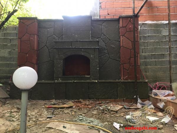 اجرای سنگ لاشه سنگ مالون