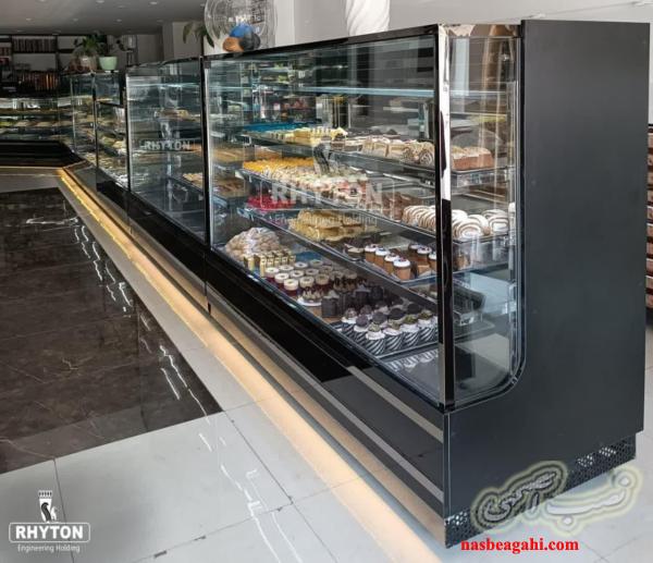 یخچال مشکی استیل دودی