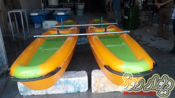 قایق دوچرخه ای دونفره و یک نفره