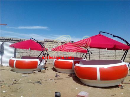 قایق موتوری گرد دوناتی هشت نفره