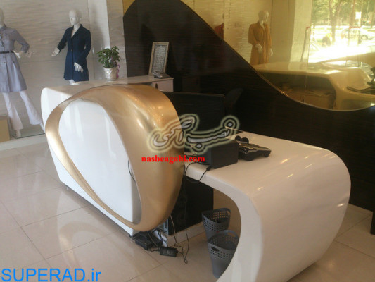 ویترین و دکوراسیون داخلی فایبرگلاس