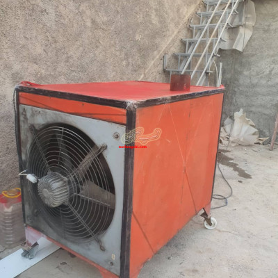 بخاری فن دار صنعتی بزرگ راندمان بالا