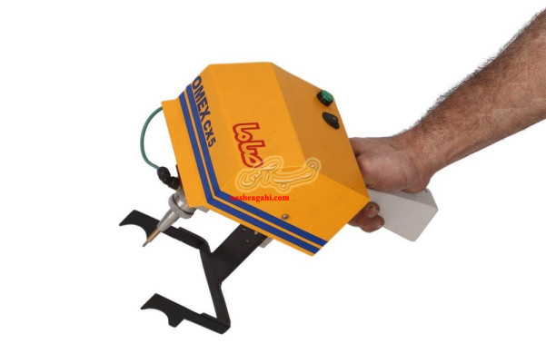 دستگاه صنعتی حکاکی رو فلز پرتابل صاما صنعت