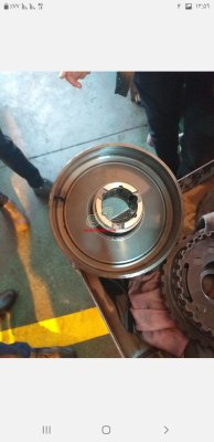 داغی بخشی از گیربکس تیگو 5