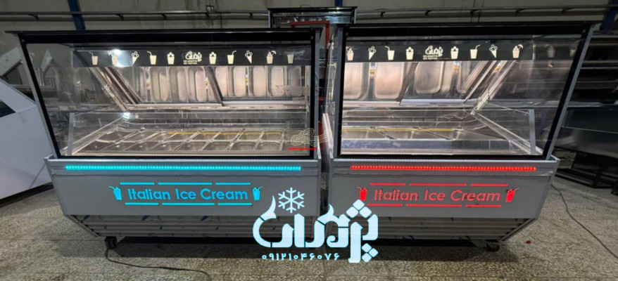 فروشنده تاپینگ بستنی