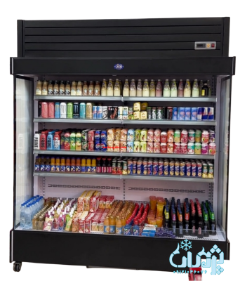 یخچال فروشگاهی (یخچال ایستاده پرده هوا)