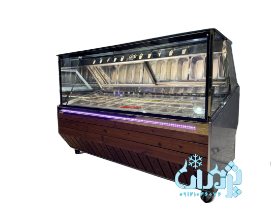 تولیدی یخچال بستنی صنایع برودتی پژمان  / تاپینگ بستنی